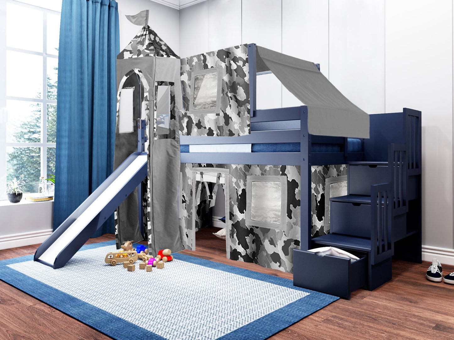 Sleep and Fun in this Castle Bed