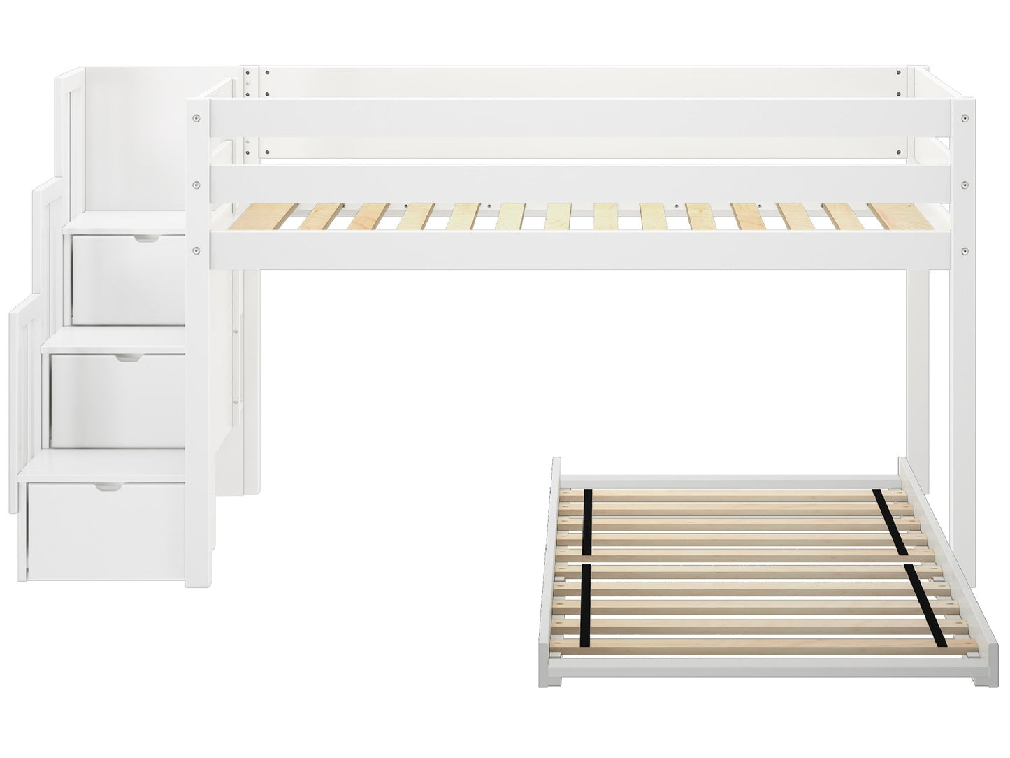 Position the Under Bed anywhere you need it
