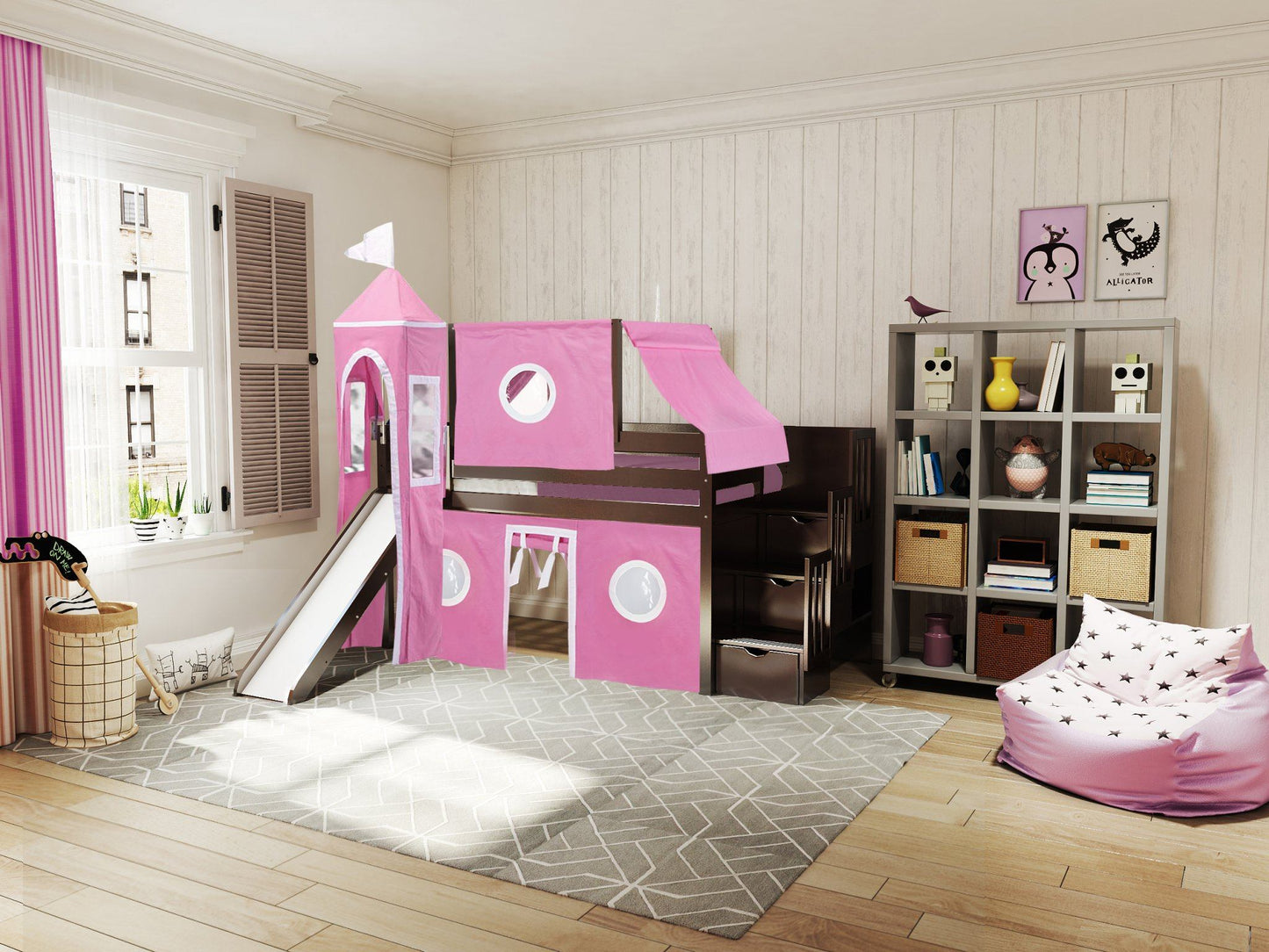 Fun and Sleep in this Princess Bed