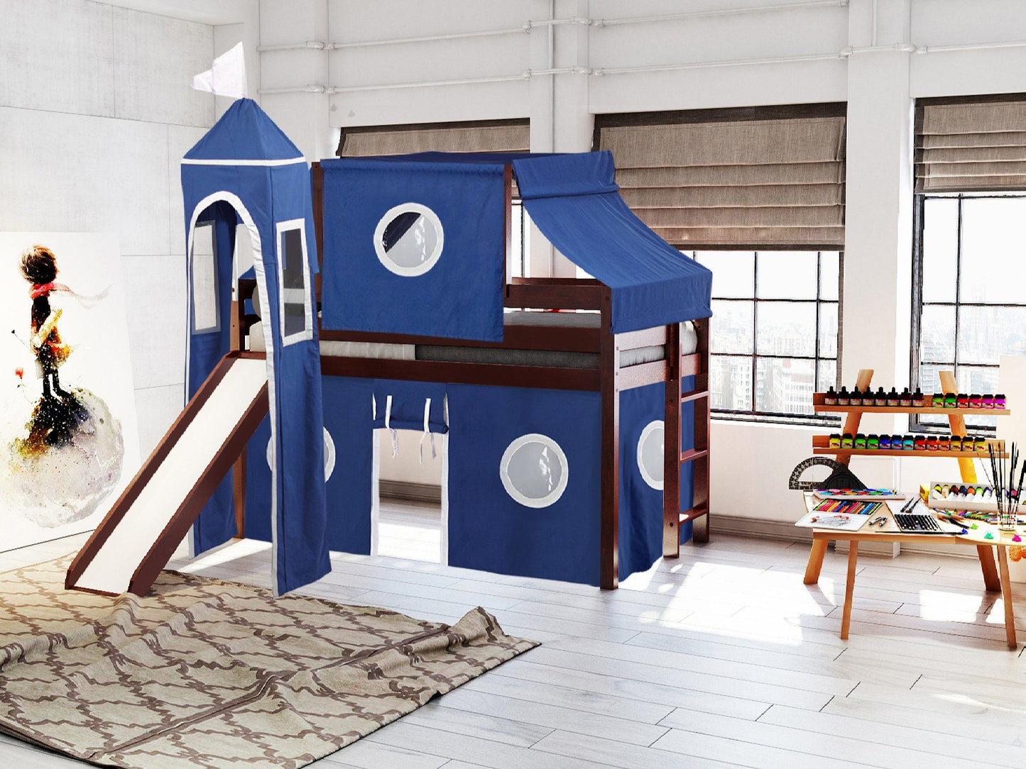 Fun and Sleep in this Castle Bed