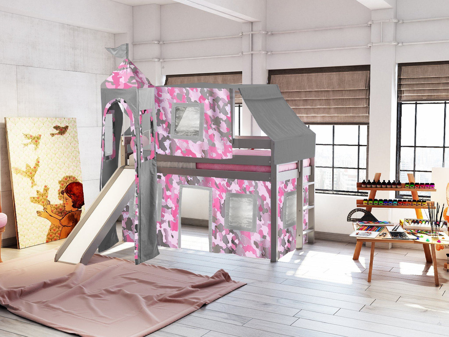 Fun and Sleep in this Princess Bed