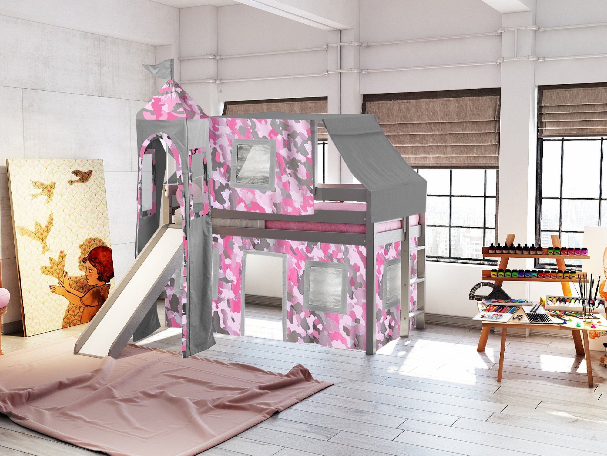 Fun and Sleep in this Princess Bed