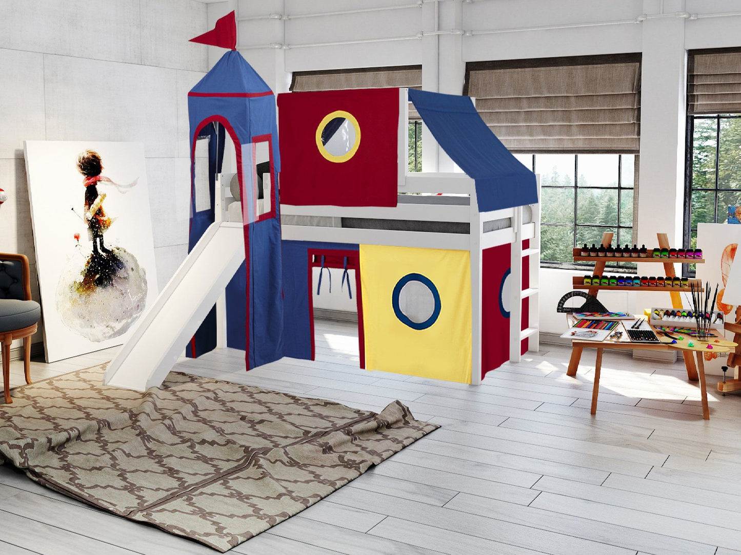 Fun and Sleep in this Castle Bed