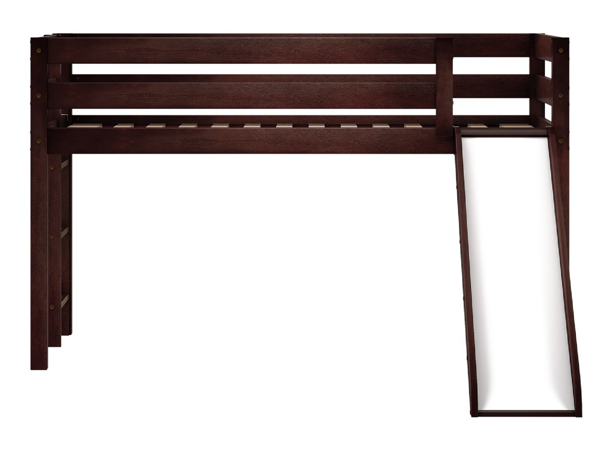 Slide and End Ladder can be positioned on the right or the left