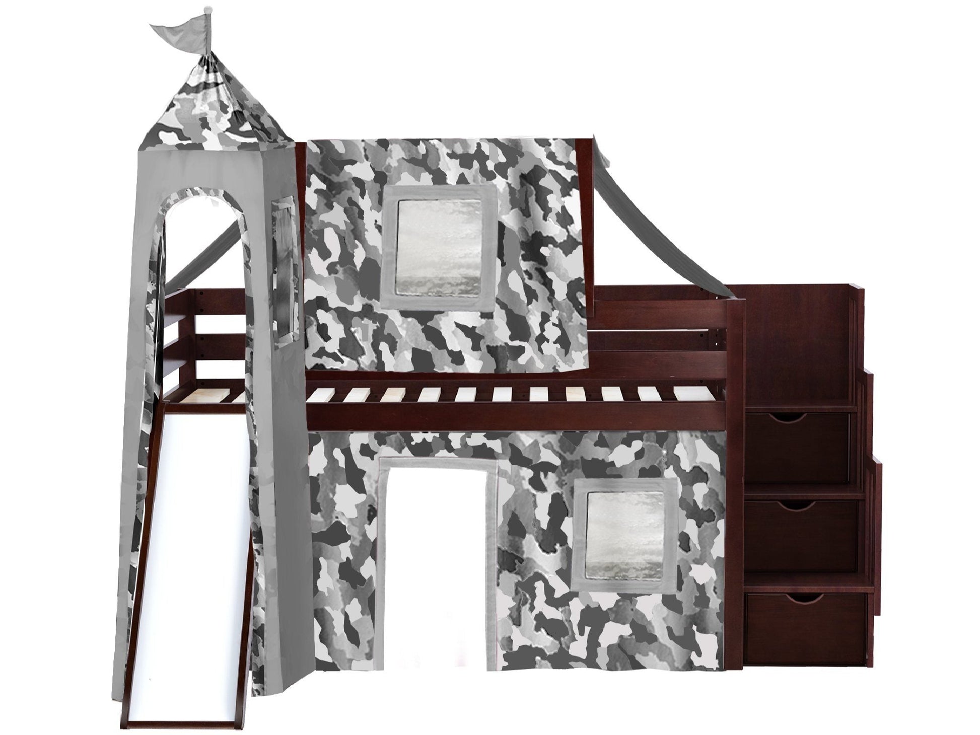 Slide can be on the right or left