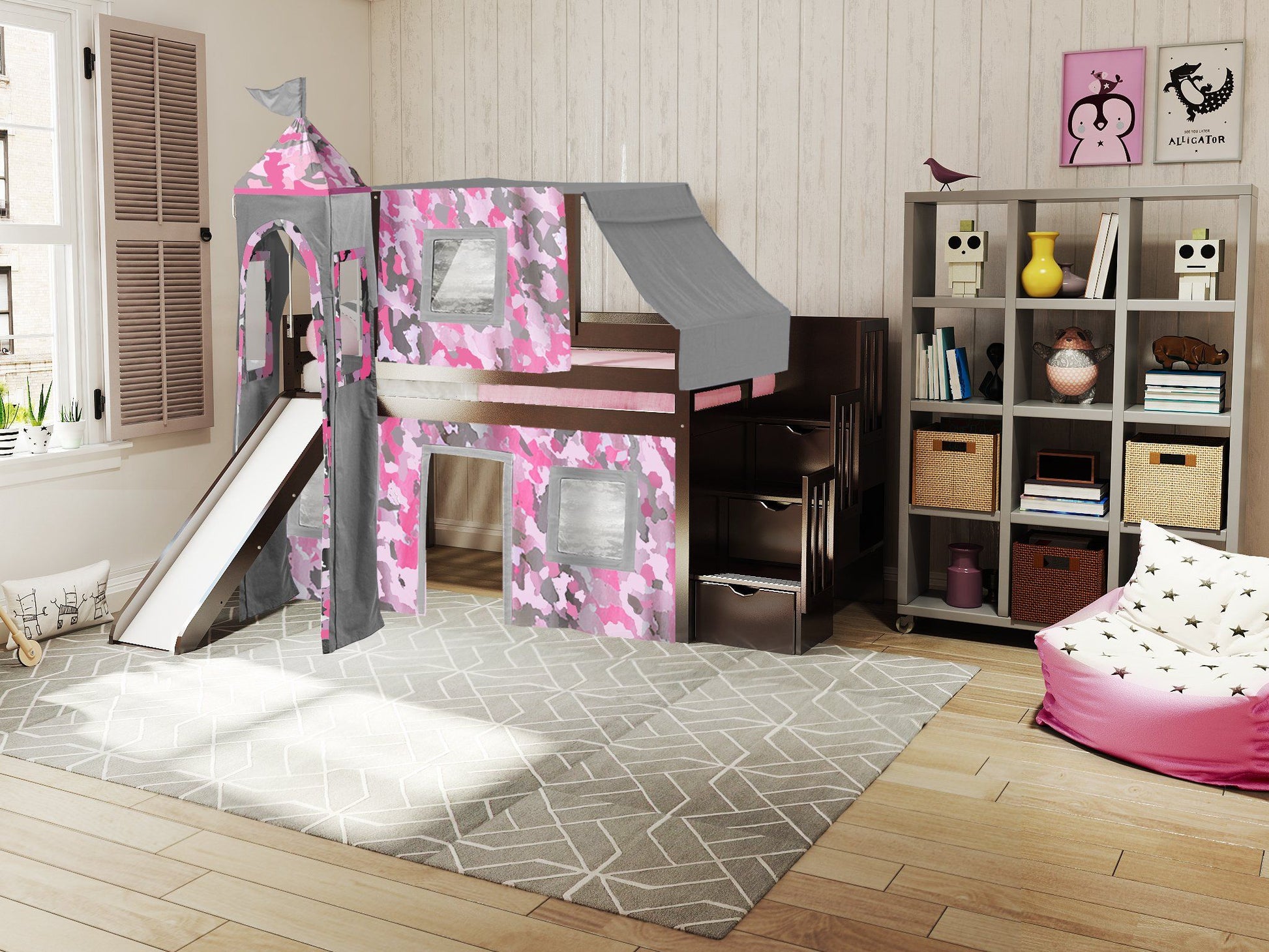 Fun and Sleep in this Princess Bed