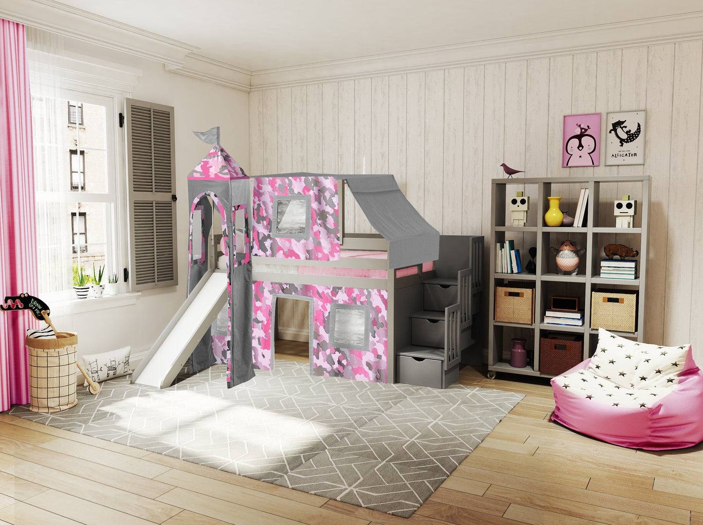 Fun and Sleep in this Princess Bed
