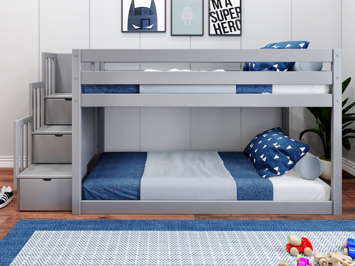 Create a Low Bunk Bed