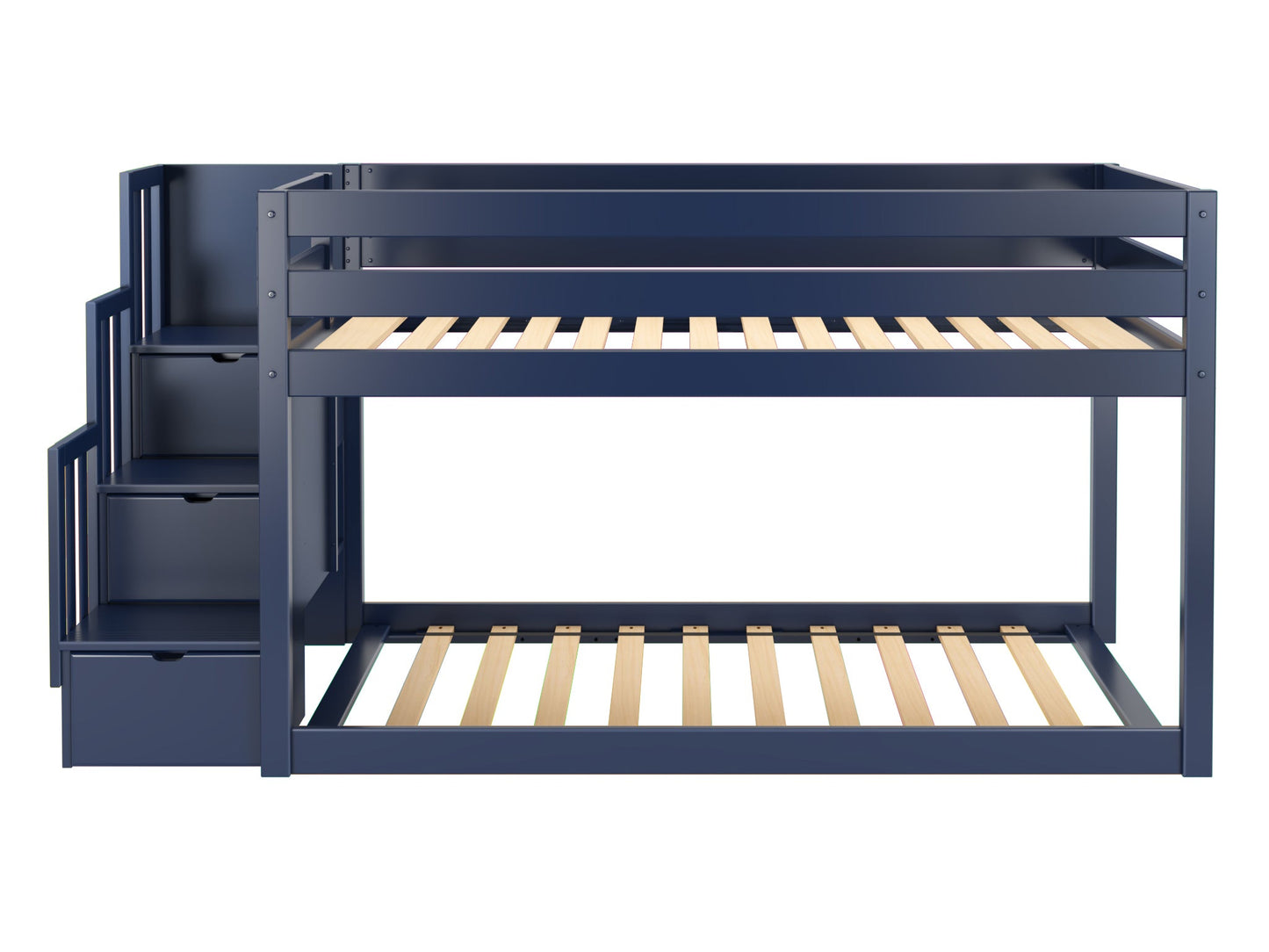 Stairs can be positioned on the Right or the Left