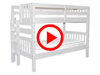 Features Video for the BK906EL Twin over Twin Bunk Bed